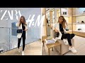 COME SHOPPING WITH ME & ZARA TRY ON HAUL | ZARA, H&M, LOUIS VUITTON | Kate Hutchins