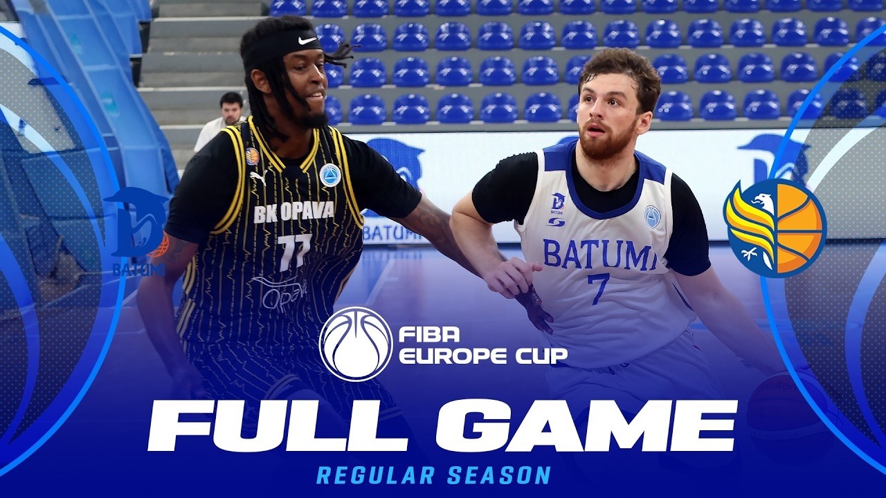 Regular Season | BC Batumi 2010 v BK Opava | Full Basketball Game | FIBA Europe Cup 2026-27