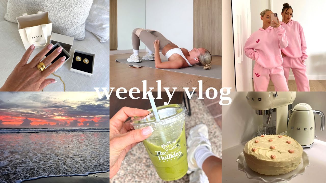 VLOG | a week of workouts, my newest obsession, galentines, brow tattooing, unboxing, spa day etc