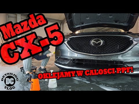 Oklejamy w CAŁOŚCI folią PPF Mazdę CX-5! 100% zabezpieczenia! #