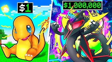 $1 vs $1,000,000 MEGA POKEMON In Minecraft PIXELMON!