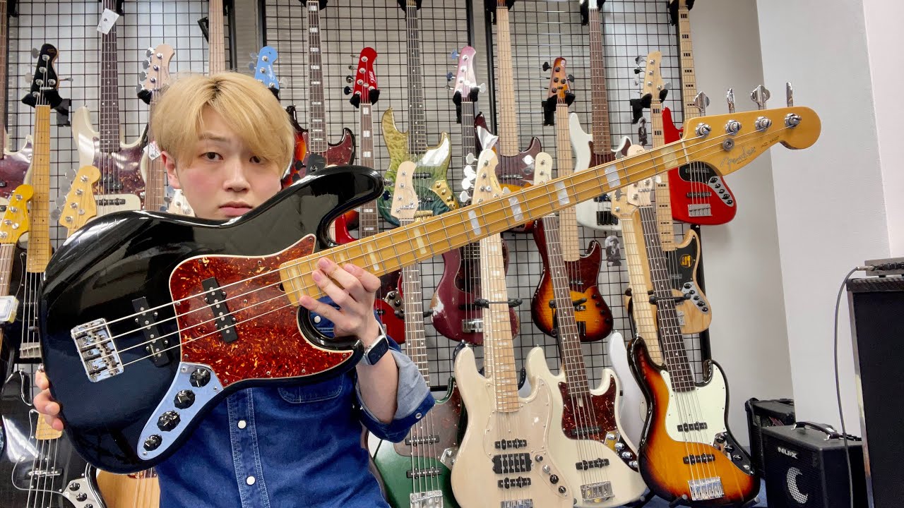 極上美品ジャズしようぜby Fender JＢ Bacchus LH　音出し良好 Fenderの最高傑作Jazz Bassってどんなベース？ベース専門店が