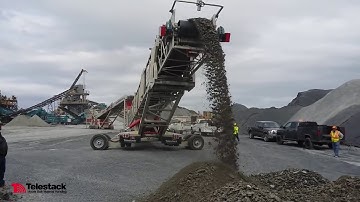 Telestack Aggstack TS 36 140 - schwenkbares Teleskopband