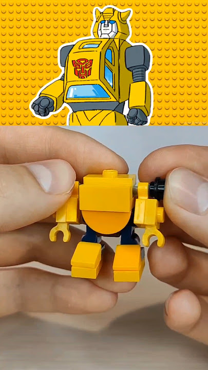 Lego Bumblebee and lego Optimus prime G1 #tranformers #lego