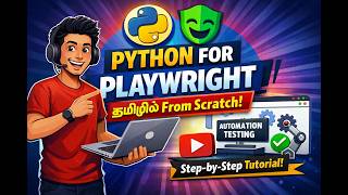 Python Playwright Tutorial in Tamil | Automation Testing for Beginners | Session 8 | QA Mastery