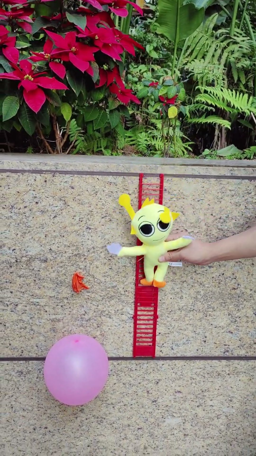 Sprunki popping balloons