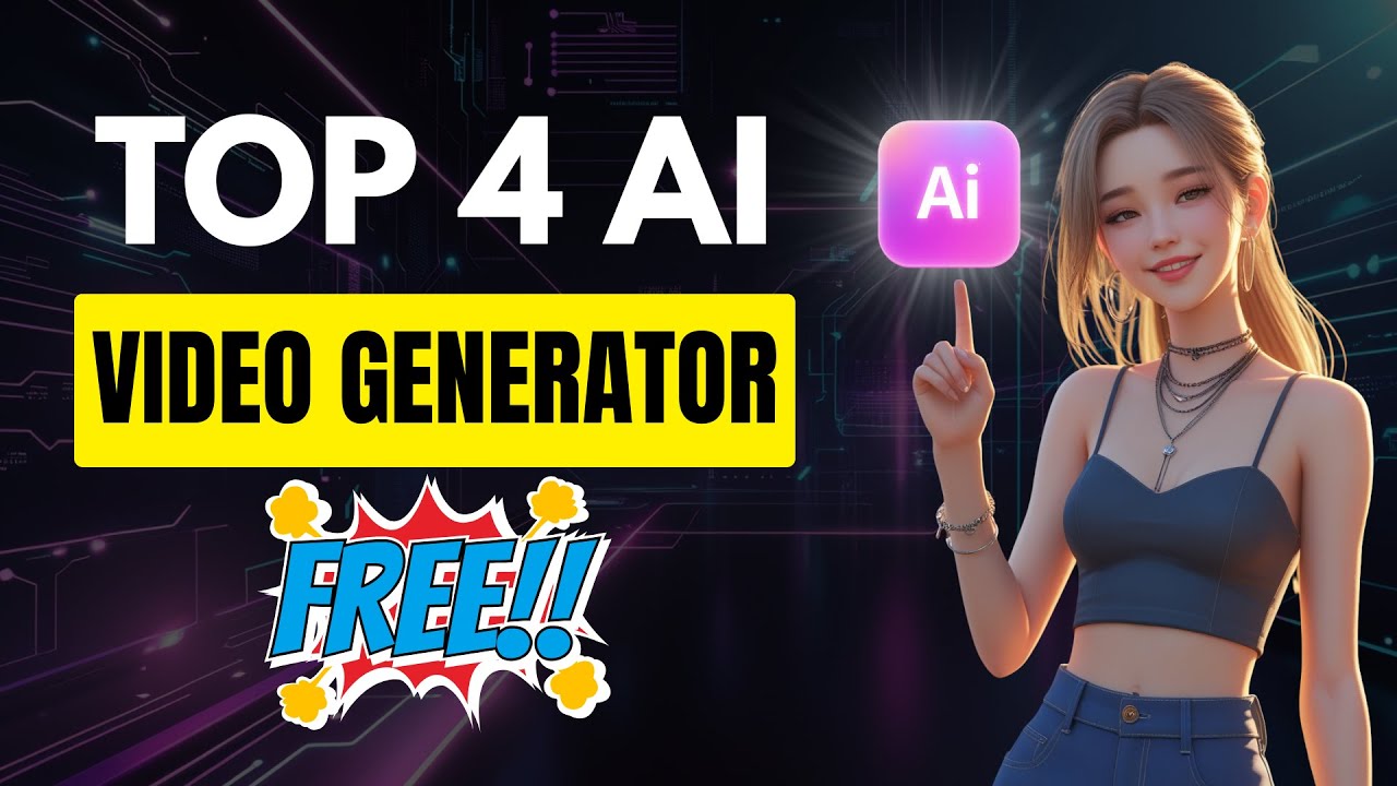 TOP 4 FREE AI Video Generators in 2025 | Which AI Creates the Best Videos?
