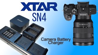 XTAR SN4 Camera Battery Multi Charger in Depth Review | Unboxing