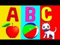 ABC Song with Balloons and Animals | CoComelon Nursery Rhymes &amp; Animal Songs Kids India TV