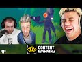 Papaplatte, Rewi, Trymacs & Rumathra spielen Content Warning