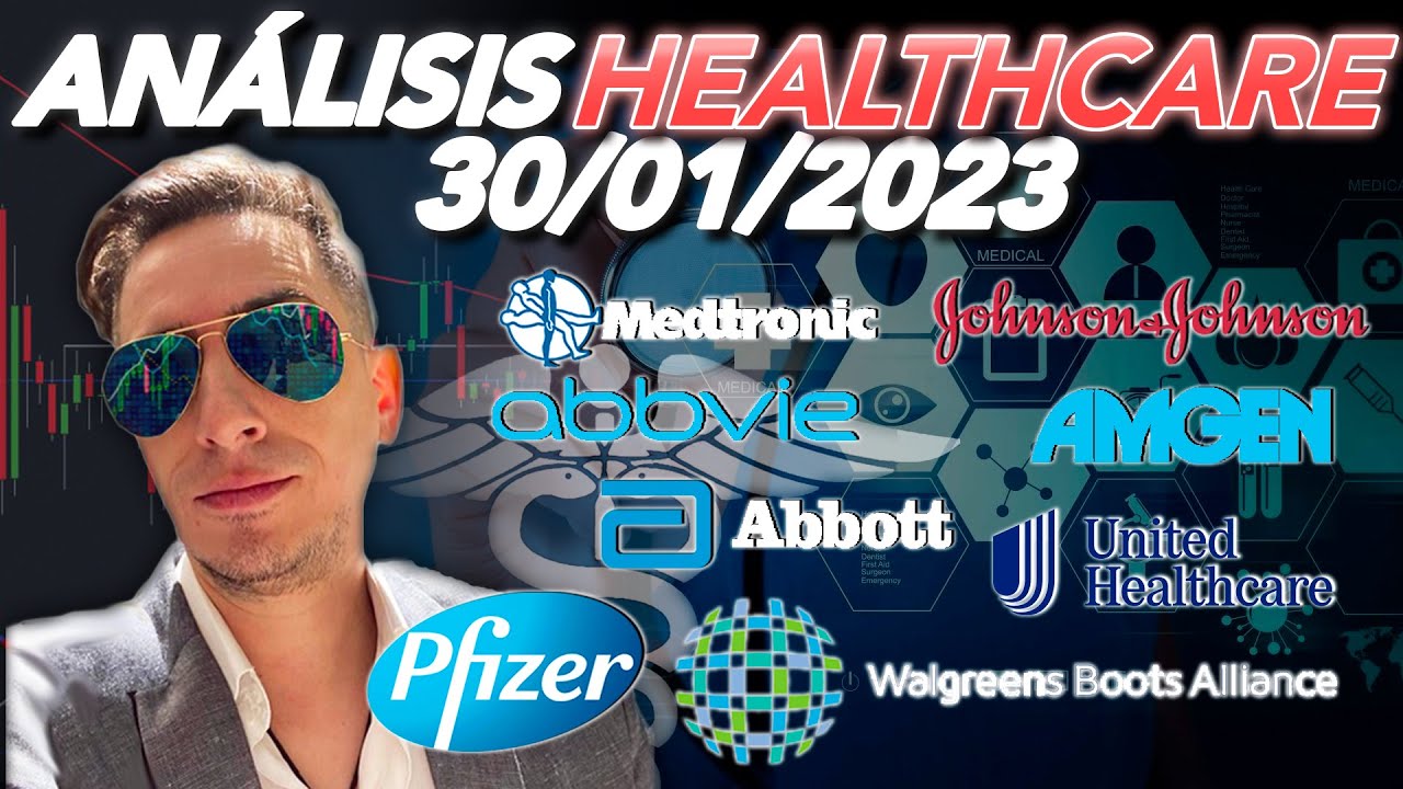 🔥🔥Análisis HEALTHCARE XLV ABBV ABT AMGN JNJ MDT PFE UNH WBA