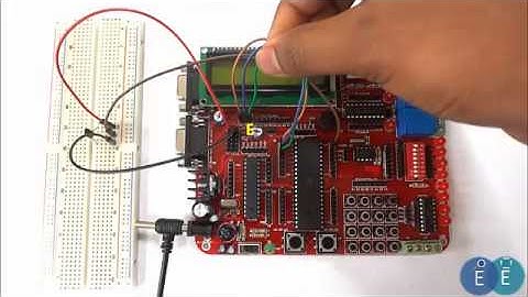 Interfacing Temperature Sensor(LM35) to AVR