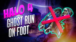 Halo 4 Trick - Finishing the Ghost Run on foot, the Impossible Challenge