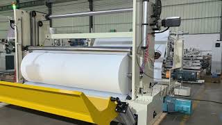 Tissue paper jumbo roll slitting machine 