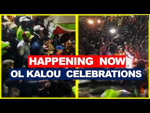 LIVE - Celebrations in Ol Kalou after DCP Kamau Victory in By-election