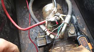 Wireless Conversion Dump Trailer using Harbor Freight winch remote
