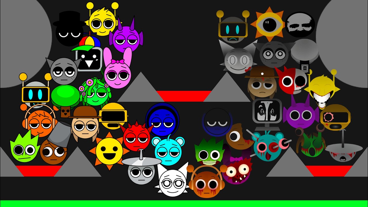 Sprunki Marble Race in Algodoo - SPECIAL ROUND 2