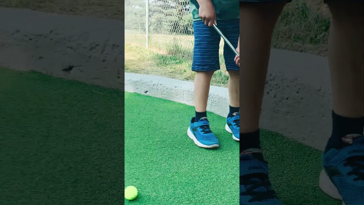Tiny Tiger Woods: The Mini Golf Masterclass by an 8-Year-Old😎