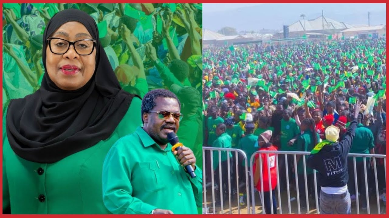 🔴#Live: MGOMBEA URAIS KUPITIA CCM NDG. DKT. SAMIA AKIWA KATIKA KAMPENI - MBALIZI MKOANI MBEYA