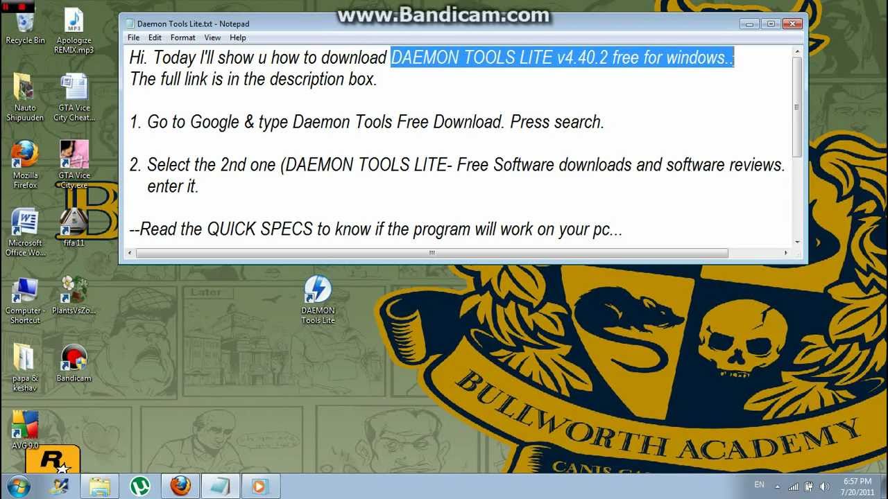daemon tools program download