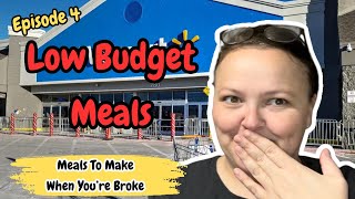 Episode 4 Low Budget Meals At EVERY Store & Every Budget || Meals To Make When Money Is Tight
