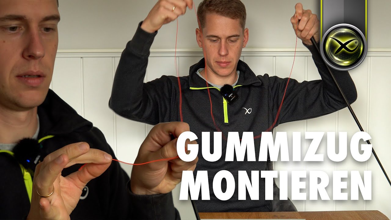 SO GEHT´S - Gummizug an Kopfrute montieren