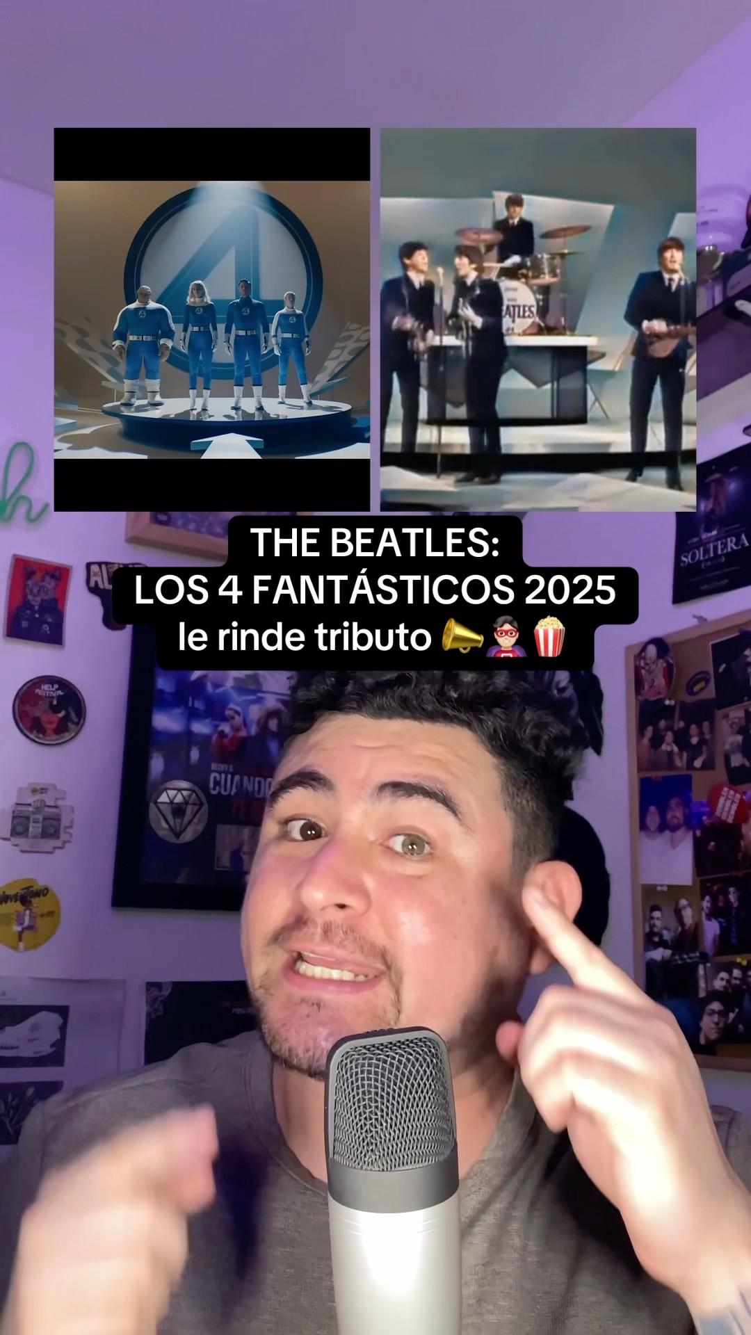 THE BEATLES: LOS 4 FANTÁSTICOS 2025 le rinde tributo ???‍♂️?
