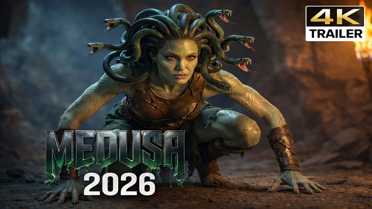 MEDUSA (2026) First Trailer | Angelina Jolie vs Jason Momoa | Movie 4K ...