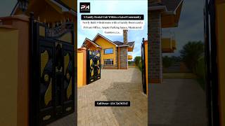 Newly Built 4 Bedroom with a Family Room and a Private Office, Ample Parking Space, Manicured Garden