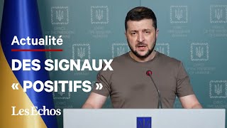 Zelensky évoque des signaux « positifs » dans les négociations avec la Russie