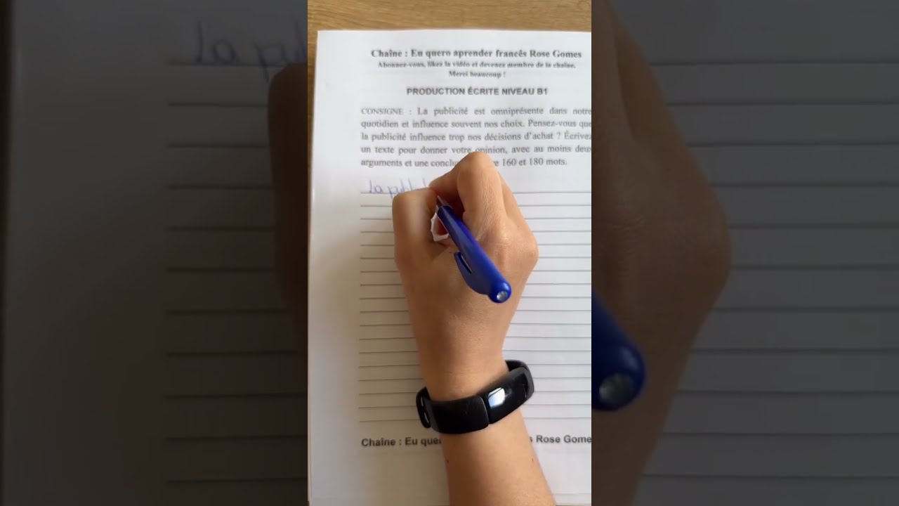 Production écrite en français DELF B1 : La publicité influence-t-elle trop nos choix ?