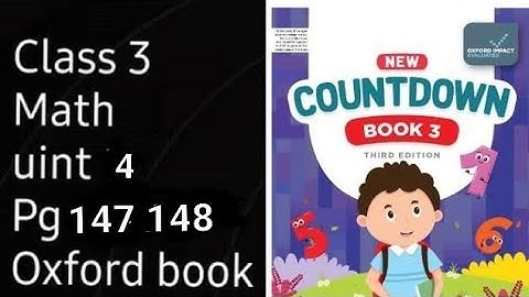 countdown book third edition pg 147 148 exercise 4b unit 4 measurement/class 3math exercise 4b 147