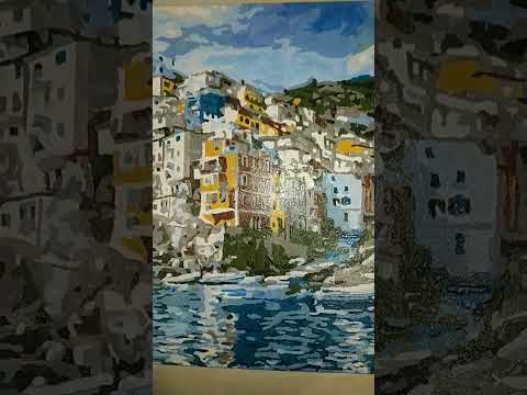 Картина по номерам/ Итальянская Ривьера
