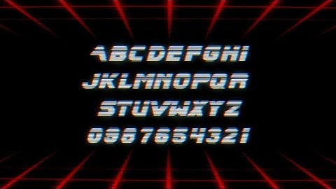 FONTASM! | CRT TV Fonts