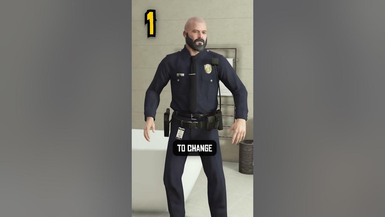 NEVER JOIN THE POLICE IN GTA 5 😨 #shorts #gta5