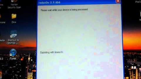 Redsn0w error, stuck at exploiting limera1n.