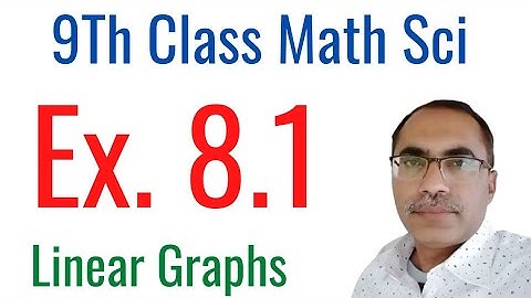 Exercise 8.1 Chapter 8 || 9Th Class Math Science Group