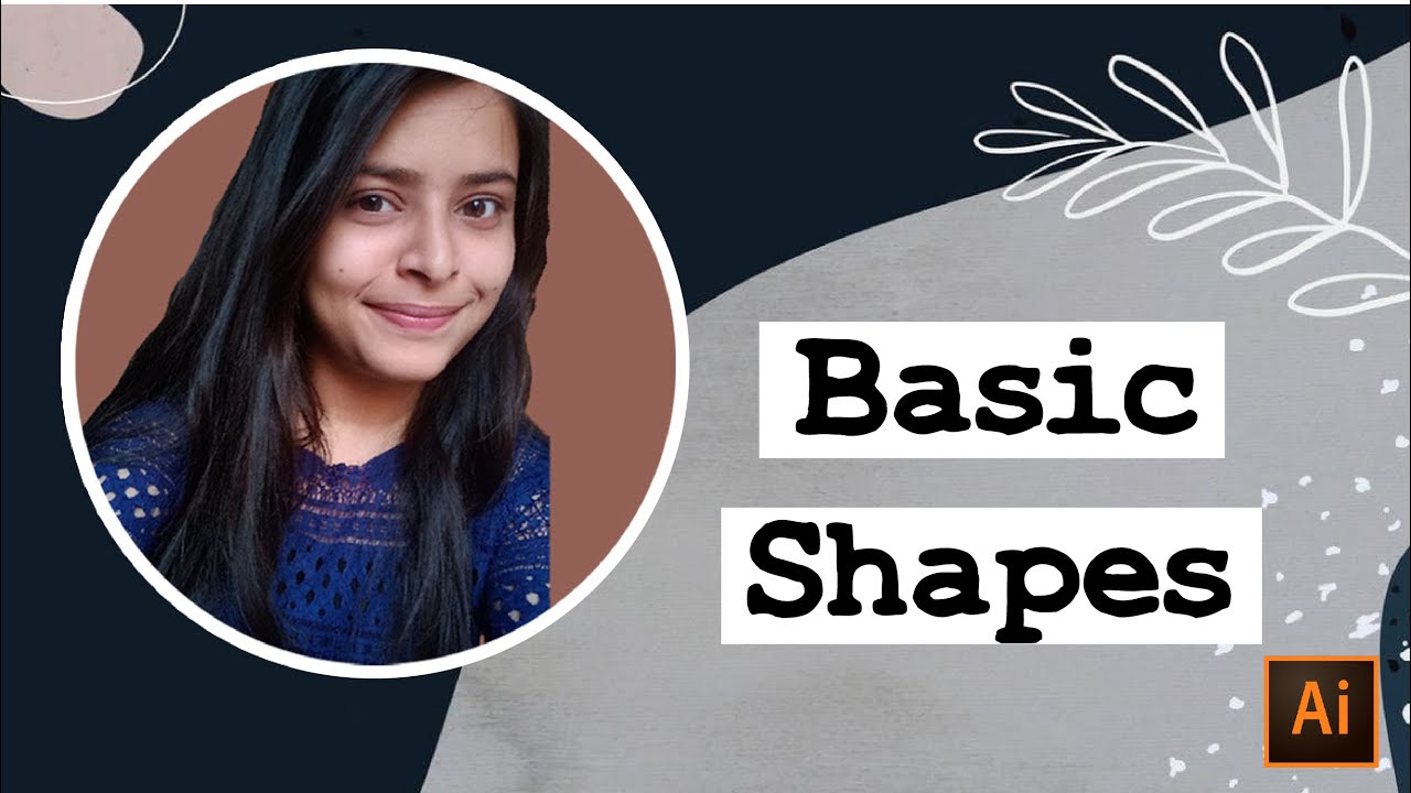 Part 6 | Basic Shapes | Illustrator tutorials Hindi - YouTube