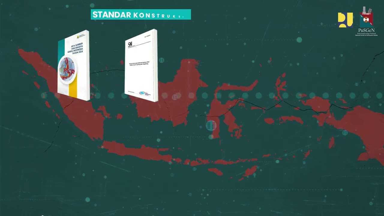 Peta Sumber dan Bahaya Gempa Indonesia 2024 – PuSGeN, Kementerian PUPR