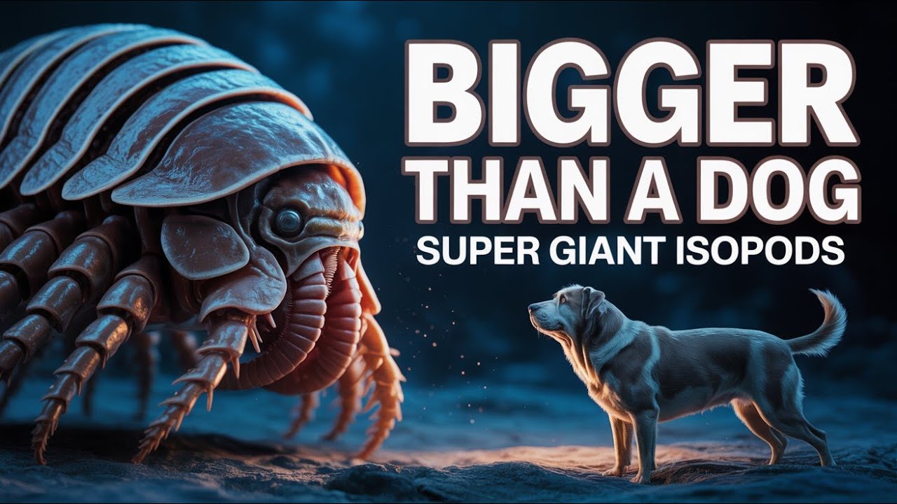 Этот глубоководный жук крупнее вашей собаки.