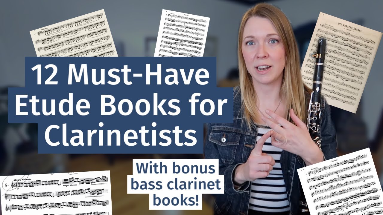 12 обязательных к приобретению книг по этюдам для кларнетистов всех уровней, а также бонусные кни...