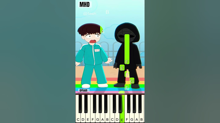 My Name is Marko Meme (Squid Game 2) @fash - Piano Tutorial