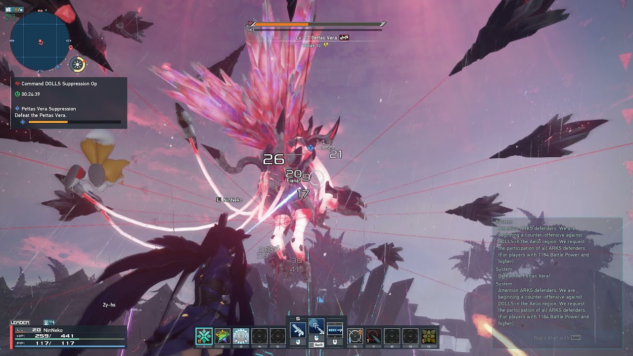 Phantasy Star Online 2 New Genesis ~ Urgent Quest Boss