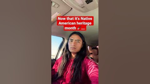 Now that it’s Native American heritage month. #indigenous #nativeamerican