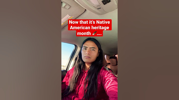 Now that it’s Native American heritage month. #indigenous #nativeamerican
