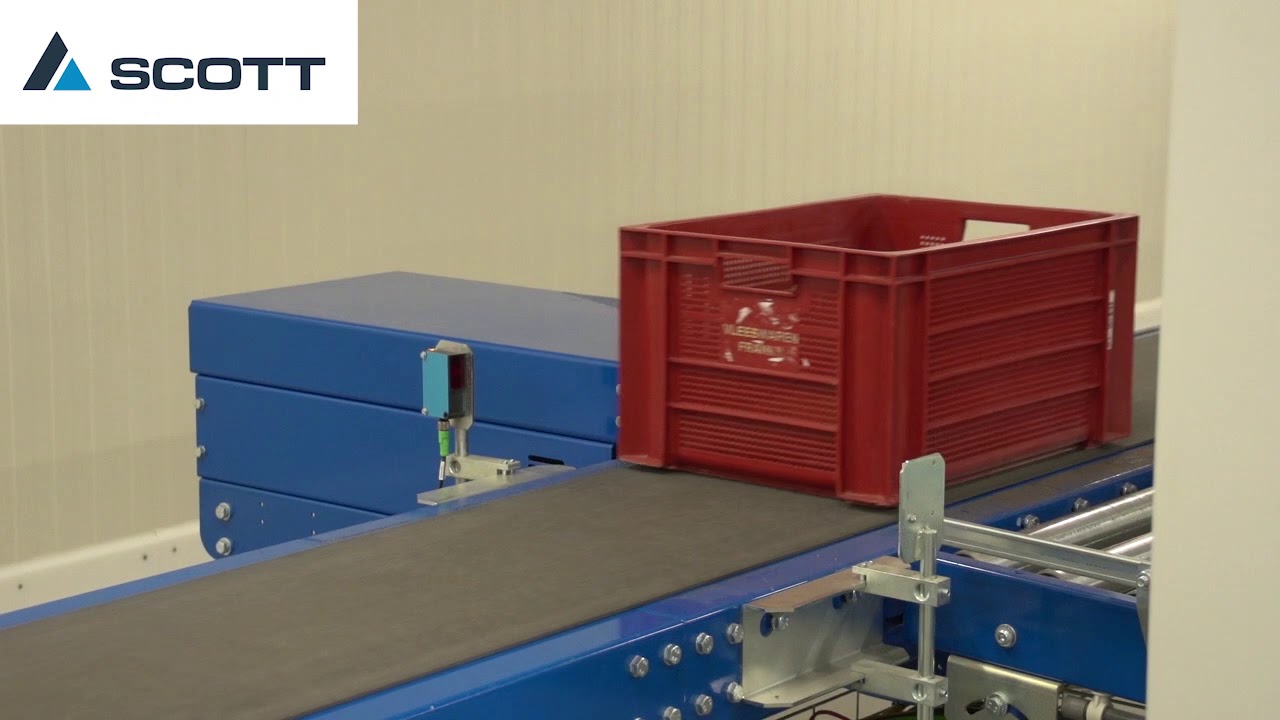 Scott Depalletising and Sorting System for Plastic Totes