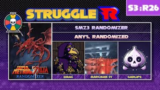 SMZ3 RACE! || StruggleR S3:R26 || @imDMAC vs. @Marcman59 vs. @garlips