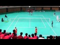 '16 全日本高等学校選抜ソフトテニス大会 男子 決勝 1