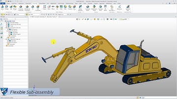 ZW3D - Flexible Sub assembly