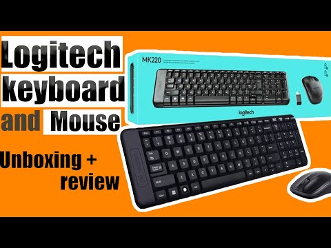 Logitech MK220 Wireless keyboard and Mouse | Review and Unboxing video | first look |